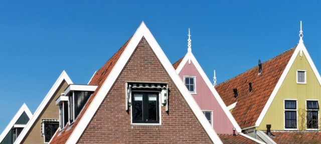 Spitzdächer in Holland